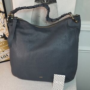 Furla Rialto Leather Hobo Bag NWT